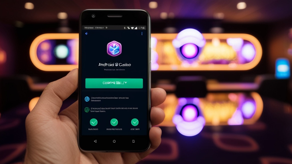 Teléfono Android antiguo con verificación de compatibilidad para instalar la app